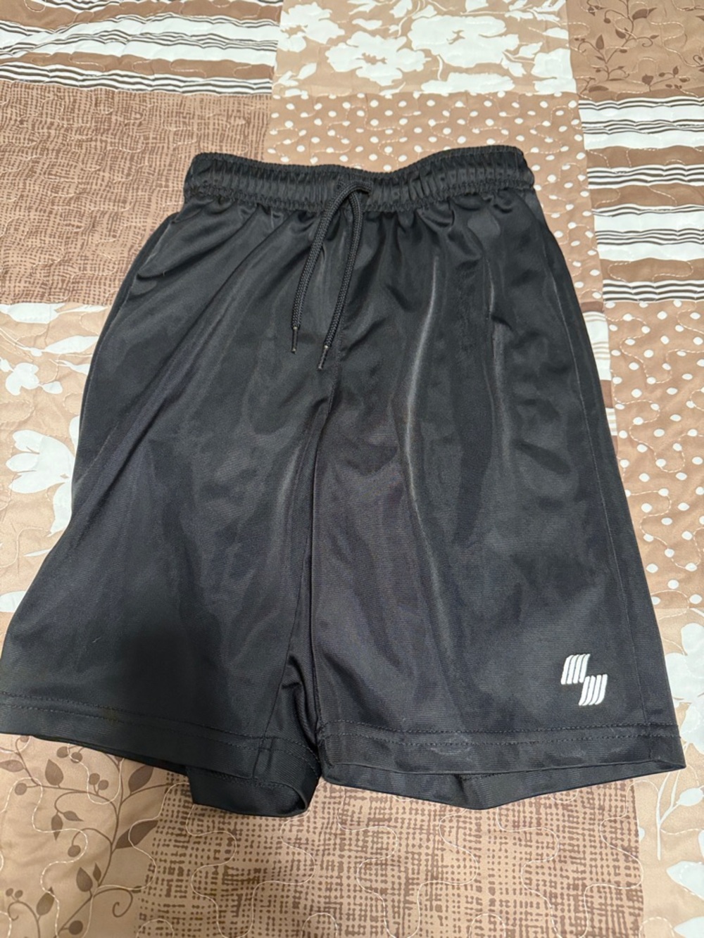 Play Sports Black Athletic Drawstring basketball shorts - Picture 4 of 4